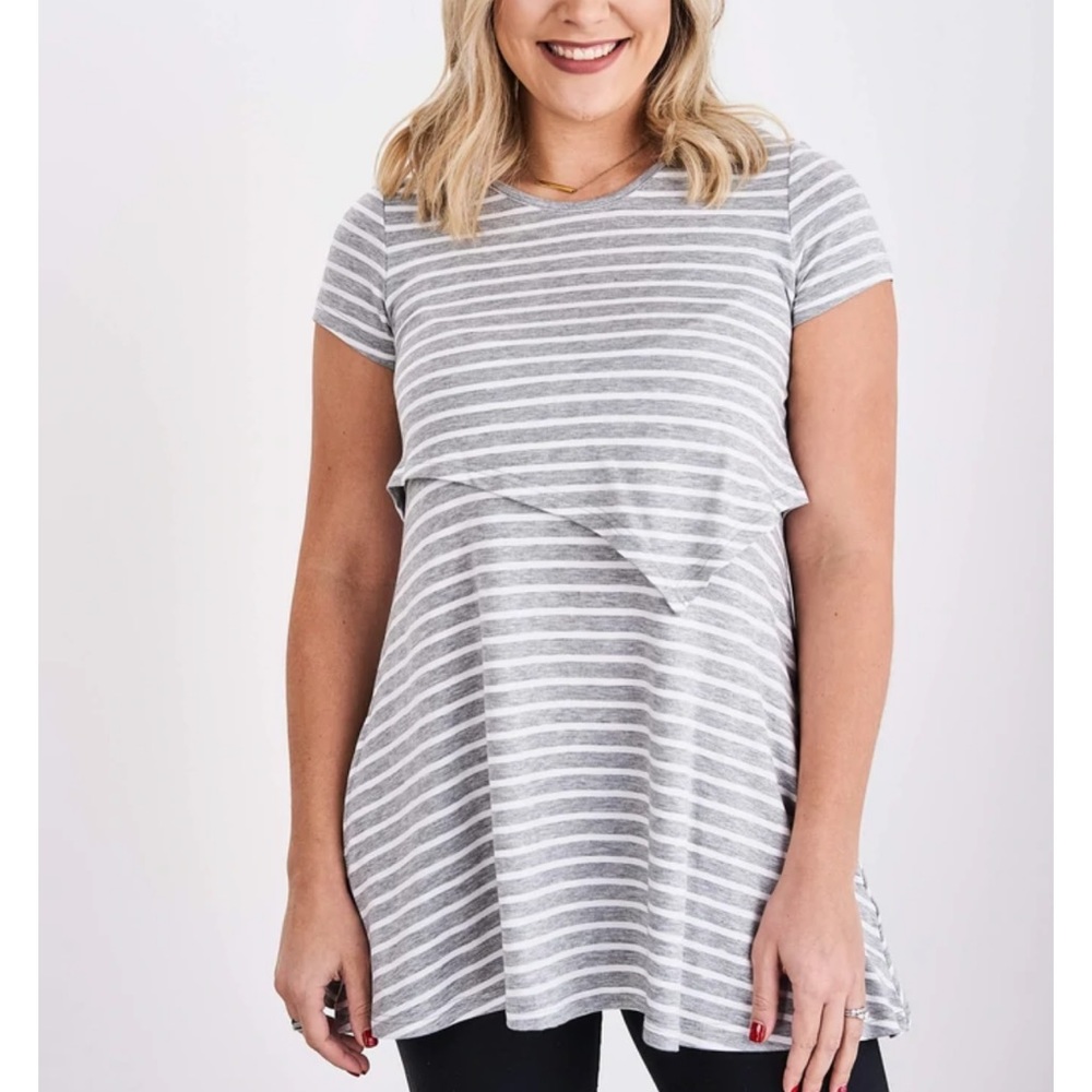 Latched mama nursing tunic
